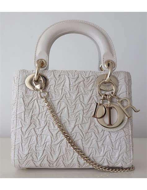 sac dior blanc|Mehr.